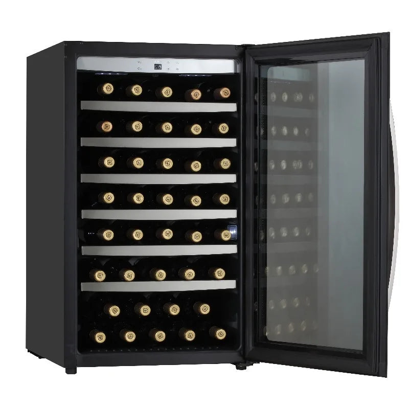 Airo ODM JG32B  Single Zone Glass-Front Elite Wine Cooler Touch-Controlled Thermoelectric Freestanding Wine Cooler