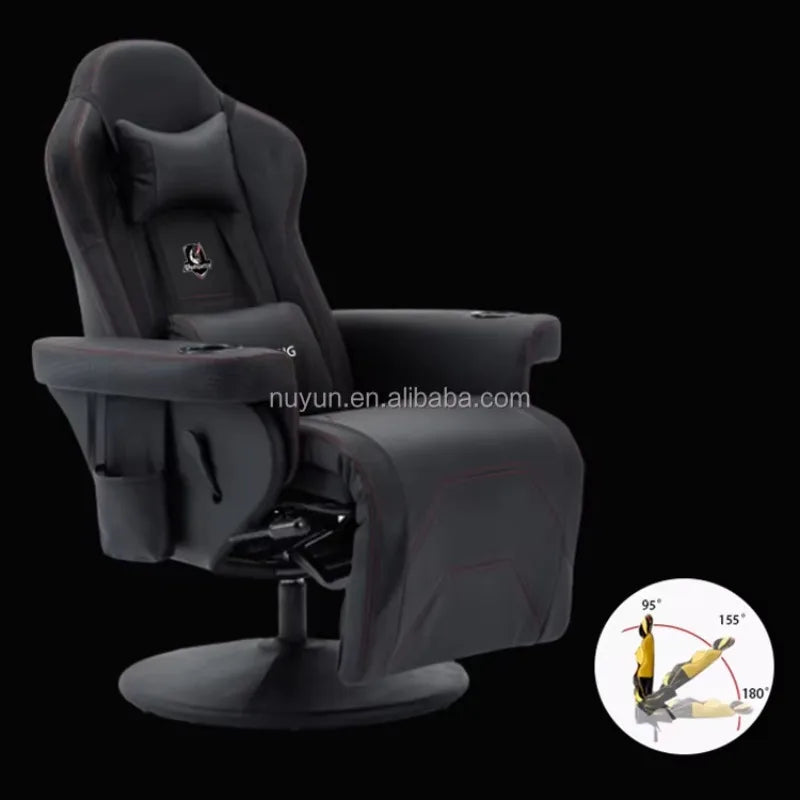 New Arrival Vibration Massage BT Speaker RGB Silla Gamer Led Gaming Chair with Lights and Speakers