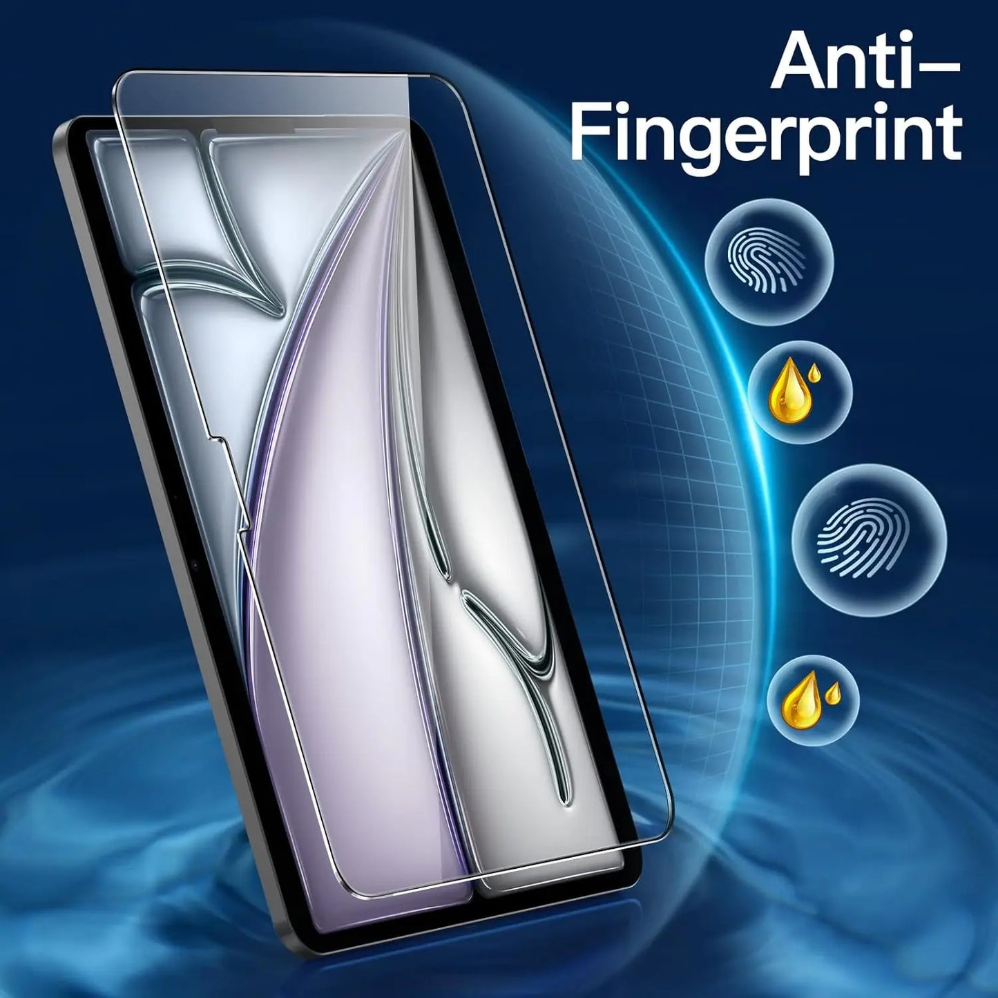 For iPad Air 11 2025 M3 Tempered Glass Screen Protector iPad 6th Gen 11" Tablet Proof Protective Film A3266 A3267 A3270