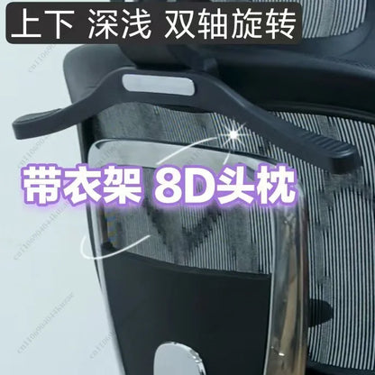 DIY Ergonomic Gaming Chair with 8D Headrest, Dual-Axis Height & Depth Adjustment