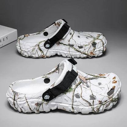 Men Slippers High Quality Classic Outdoor Anti-Slip Garden Shoes Lightweight Fashion Casual Sandals for Men Platform