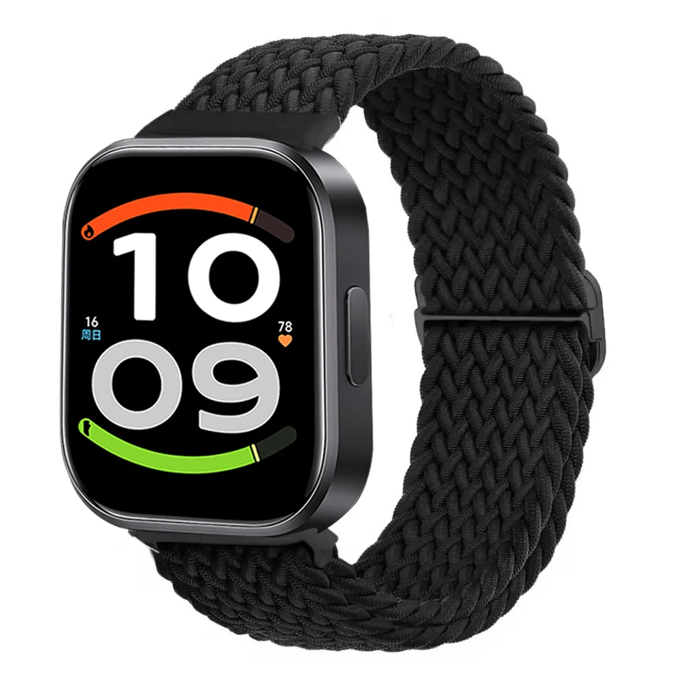 Nylon Braided Original Strap for Redmi Watch 6 Active 6 Lite Wristband for Redmi Watch 6 5 4 Xiaomi Band 10 Pro 9 Pro 8 Pro Band