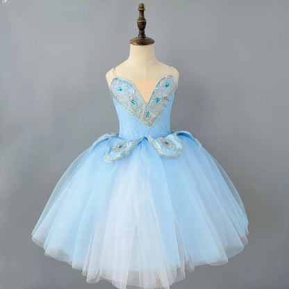 Ballet Performance Tutu Dress Girls Dance Wear Outfit Children Stage Clothing Fashion Ballet Dresses Princess Vestido Kids