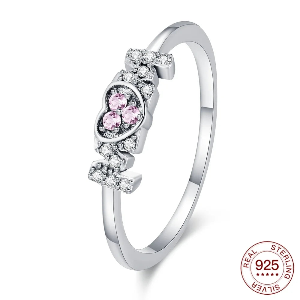 925 Sterling Silver Ring Ladybug Fashion Ring MOM Butterfly Ring