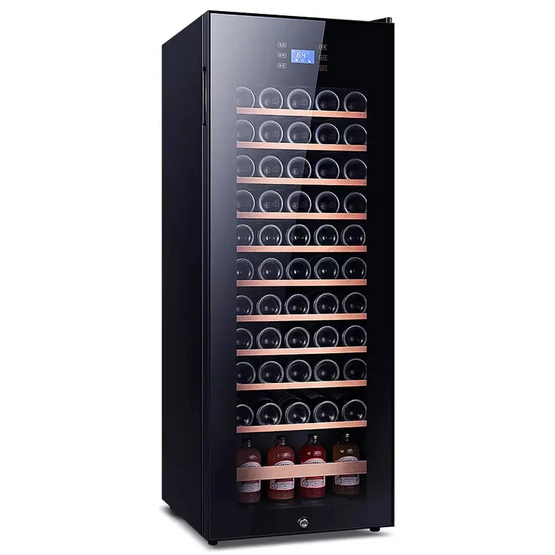 High quality 112 Bottles Residential Fridge and Freezer Combo Built-in Under Counter Beverage Wine Cooler