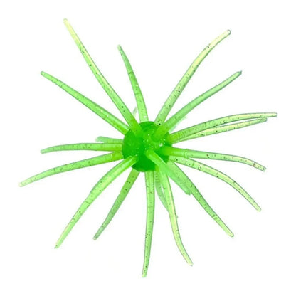 1PC/2PCS Dice Fishing Sea Urchin Lures 2.8g 8.7g Silicone Worm Silicone Worm Lure Handmade Artificial Tackle.