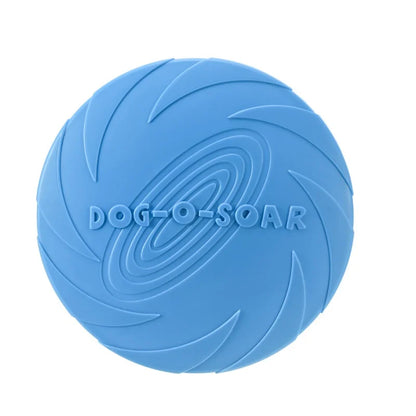 Interactive Silicone Flying Saucer Toy for Dogs And Cats Chew Resistant Flying Disc Pet Game Perfect for Puppy Training Fun