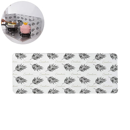 Folding Oil Splatter Shield Guard for Stove Splash Proof Panels for Gas Burner Transparent Kitchen Splatter Screen