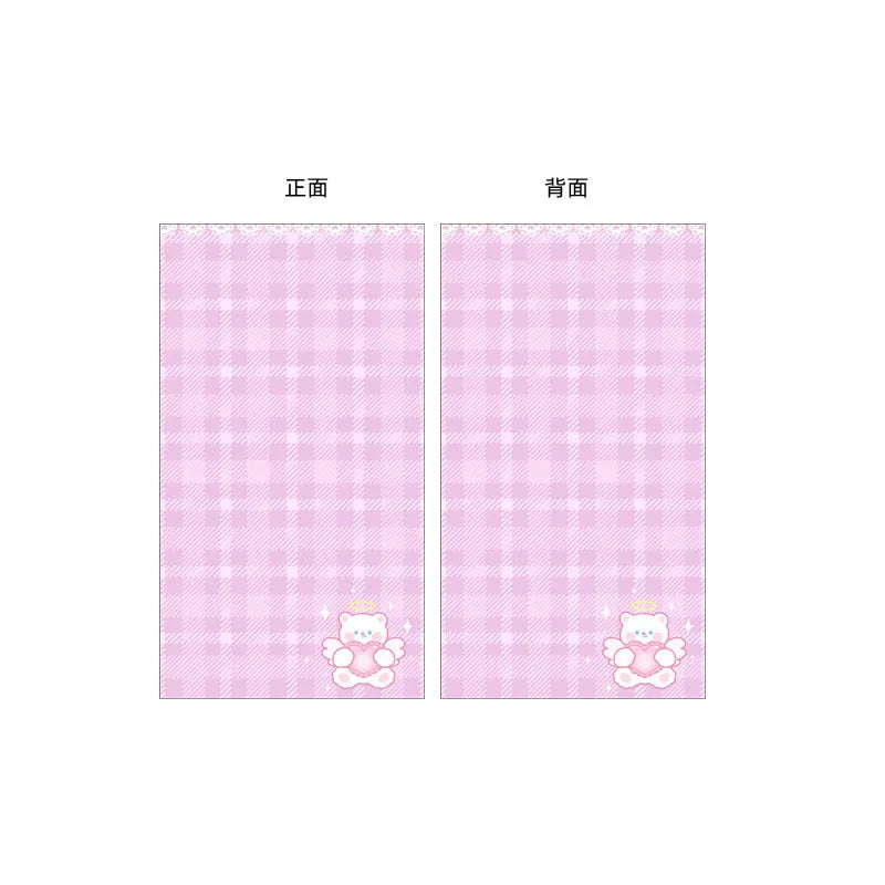 A6 Cute Binder Rabbit Week Plan Todo Paper Refill Accessories 120gsm Loose-leaf Notebook Journal Diary Paper School Stationery