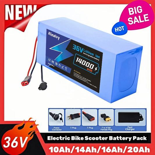 10S6P 36V 20000mAh Electric Scooter Lithium Battery 18650 Battery Pack 36V 20Ah Electric Scooter Electric Scooter Battery 42v
