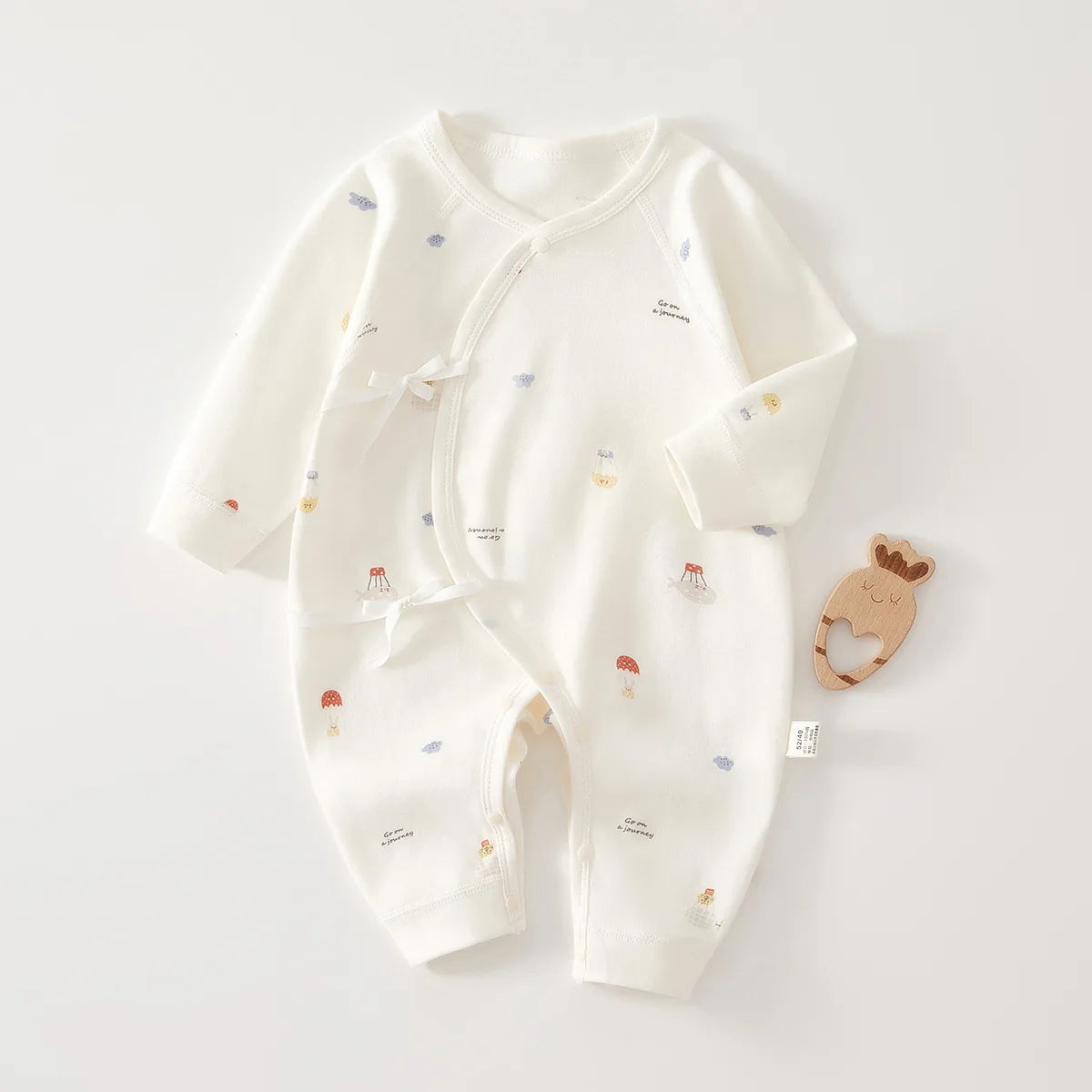 AYNIGIELL High-Quality Newborn Baby Jumpsuit Four Season Cute Children's Jumpsuit 0-6M Cute Baby Girl Male Baby Clothing