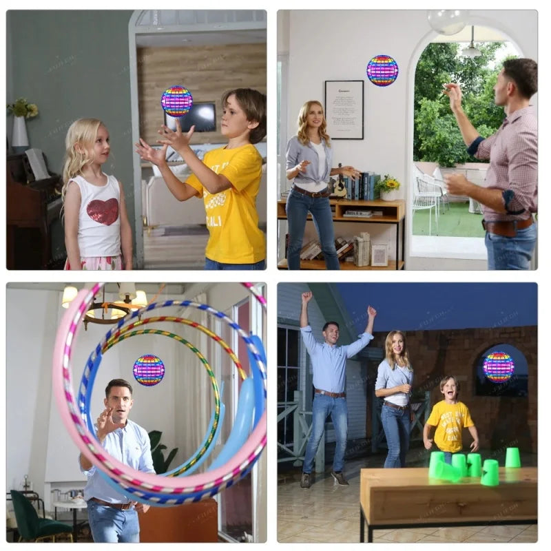 Flying Orb Galaxy Ball Toy 2025, Hover Orb with Magic Boomerang and Floating Function for Kids,Boys,Girls,Outdoor or Indoor Toys