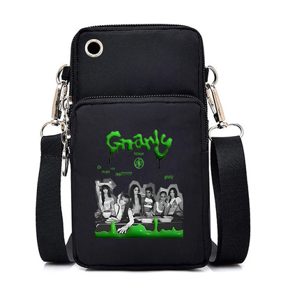 Funny Katseye Hip Hop Small Shoulder Bags Women Men Harajuku Katseye Mini Mobile Phone Bags 2026 New Purses Crossbody Bags Gifts