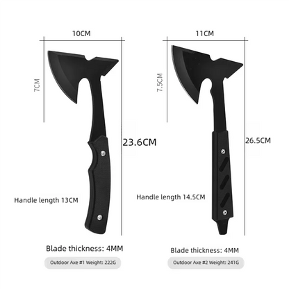 Cutting, Felling, Self-Protection, Safety Axe, Outdoor Camping Axe, Outdoor Camping Multifunctional Two Models