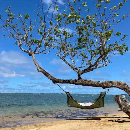 For Outdoor Camping with Air Mattress Mosquito Net and Awning Waterproof Outdoor Indoor Fitness New Design Garden Swing Hammock