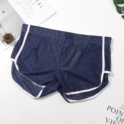 Men's Arrow Pants Ice Silk Underwear Boys Summer Teenagers Boxer Shorts Loose Personalized Trendy Boxer Briefs