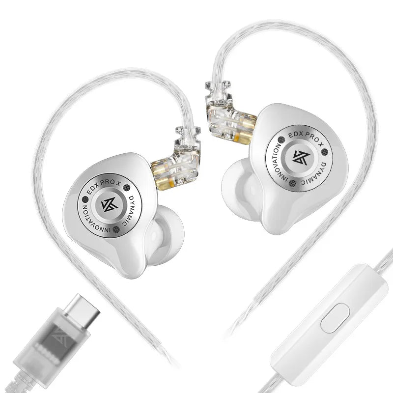 KZ EDX PRO X Dynamic Drive Earphone HIFI Bass Earbud DJ Sport Music Cancelling Headsets