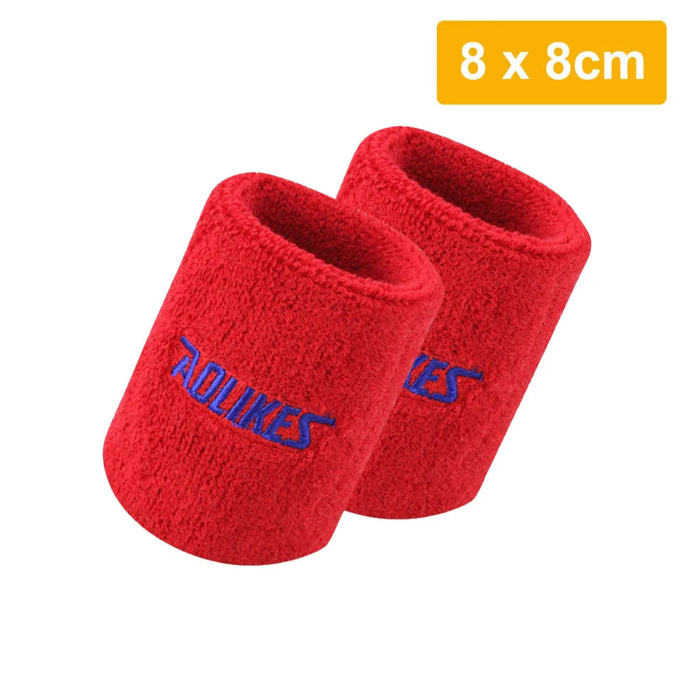 AOLIKES 1 Pair Sweatbands Sports Wristband for Men & Women - Moisture Wicking Athletic Sweatband for Tennis, Basketball, Running