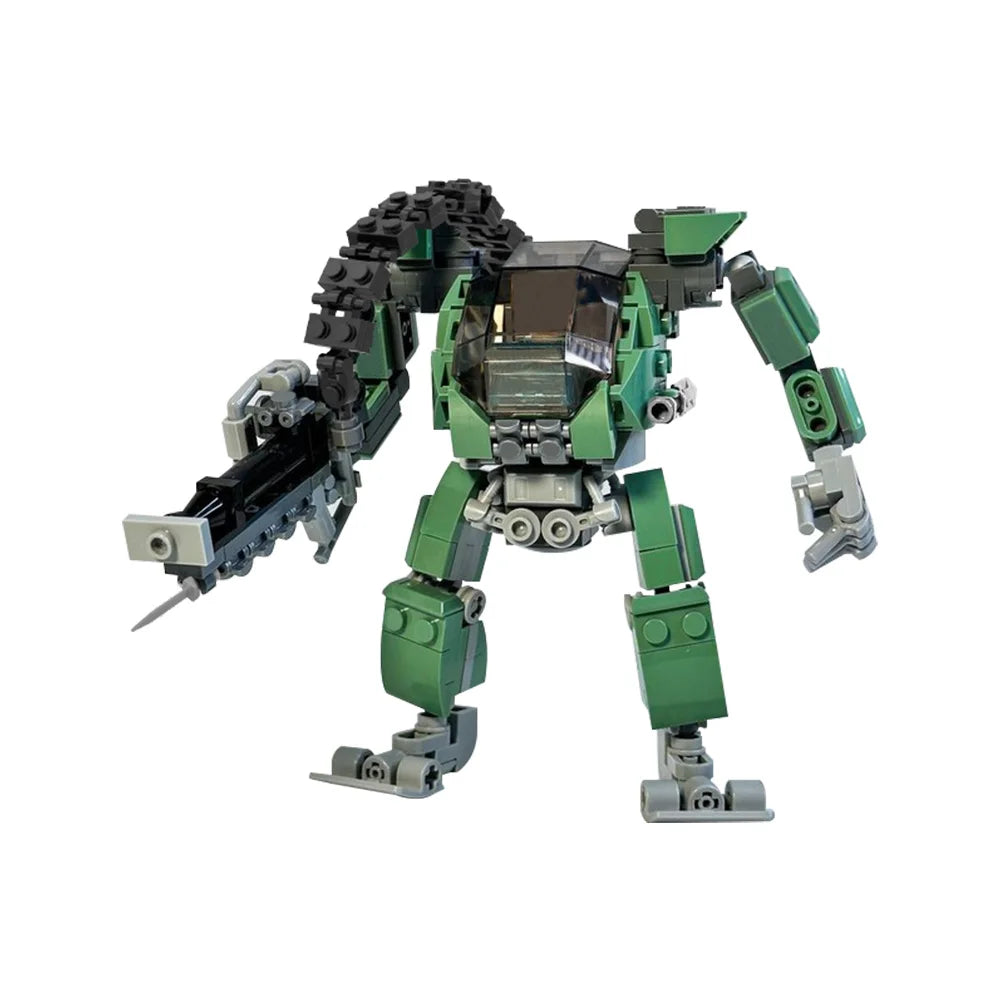 MOC Avatars AMP Suit V3 Building Blocks Model Science Fiction Movies High-tech Combat Armor Bricks Assemble Toys Kids DIY Gifts