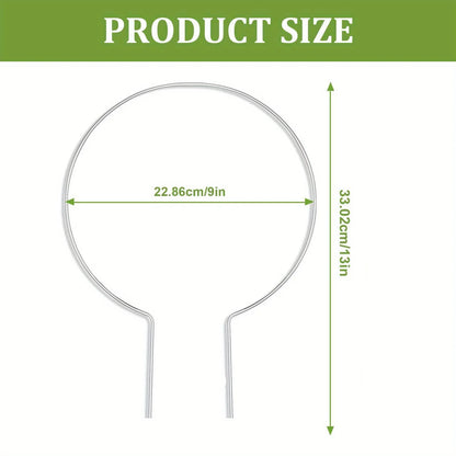 Round transparent acrylic plant stand, suitable for indoor and outdoor use, suitable for small climbing plants, etc.