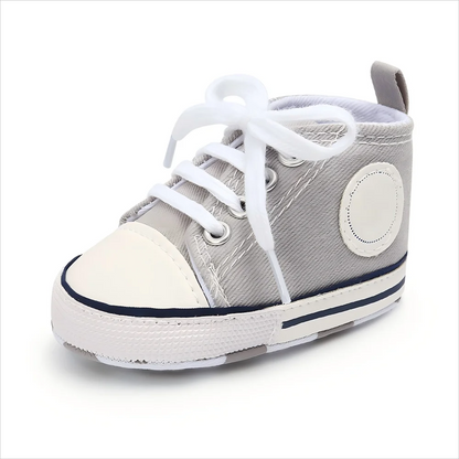 0-18M Baby Canvas Shoes Men and Women Multicolour Classic Baby Casual Shoes Anti-slip Soft Sole First Pair Toddler Infant Shoes