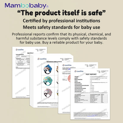 Mambobaby Safe Anti-Shock Baby Helmet Toddler Head Protector Headgear for Infant Learn Crawl, Walk Prevent Injury from Bump Fall