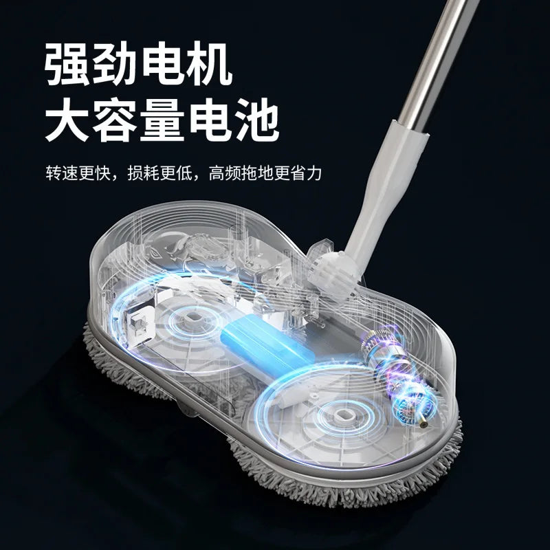 New wireless electric mop, household automatic cleaning no-wash mopping machine all-in-one floor mopping machine lazy mop