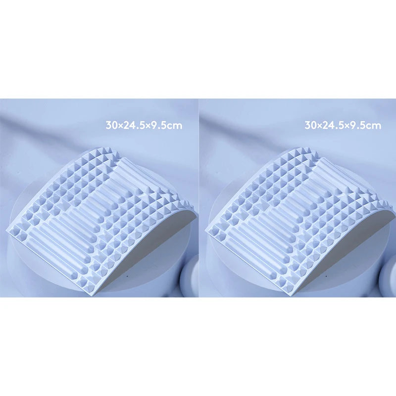 Back Stretcher Neck Pillow Relieve Massage Lumbar Support Massager for Neck Waist Stretch Device for Lower Back Stretcher YBAMQ2