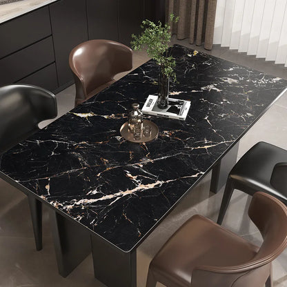 Marble pattern tablecloth custom square rectangle table cover office Decor desk mat waterproof leather table linen protector