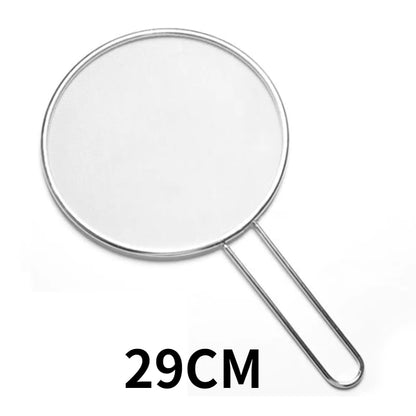 Anti Splatter Guard Stainless Steel Oil Net Splash Cover Pan Kitchen Cooking Gadget Splatter Proof Cover Mesh Pot Lid Frying Pan