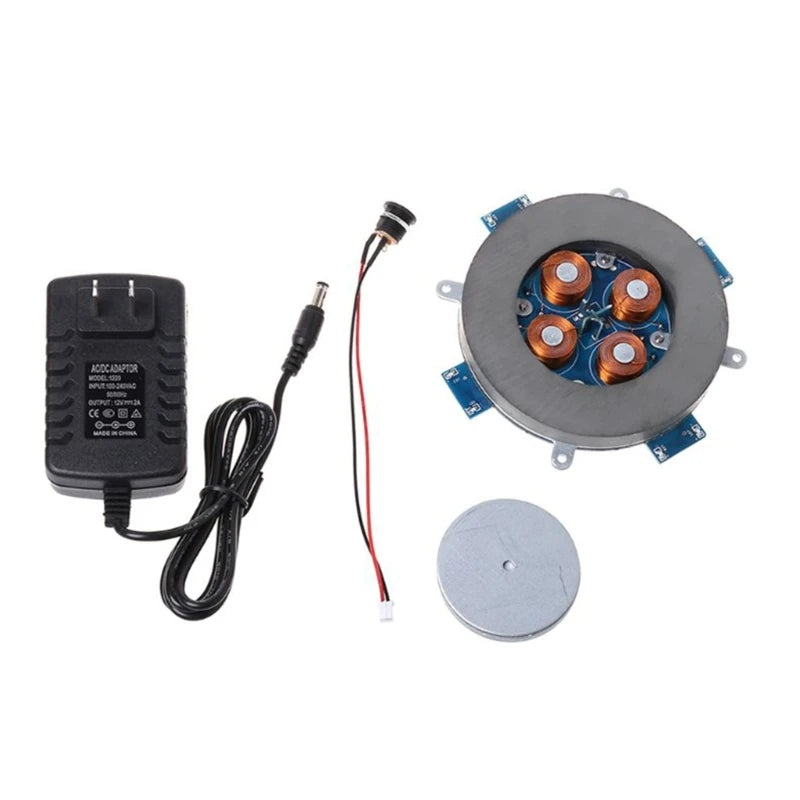 Float Board DIY Movement 500g with LED Light Levitation Coil Module Board with 4pcs Screw Holes