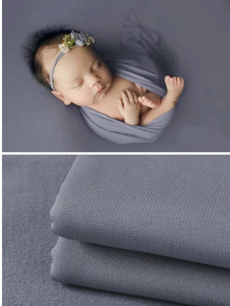 150*170cm Newborn Photography Props Blanket Wrap Backdrop Stretchable Fabrics Shoot Studio Accessories