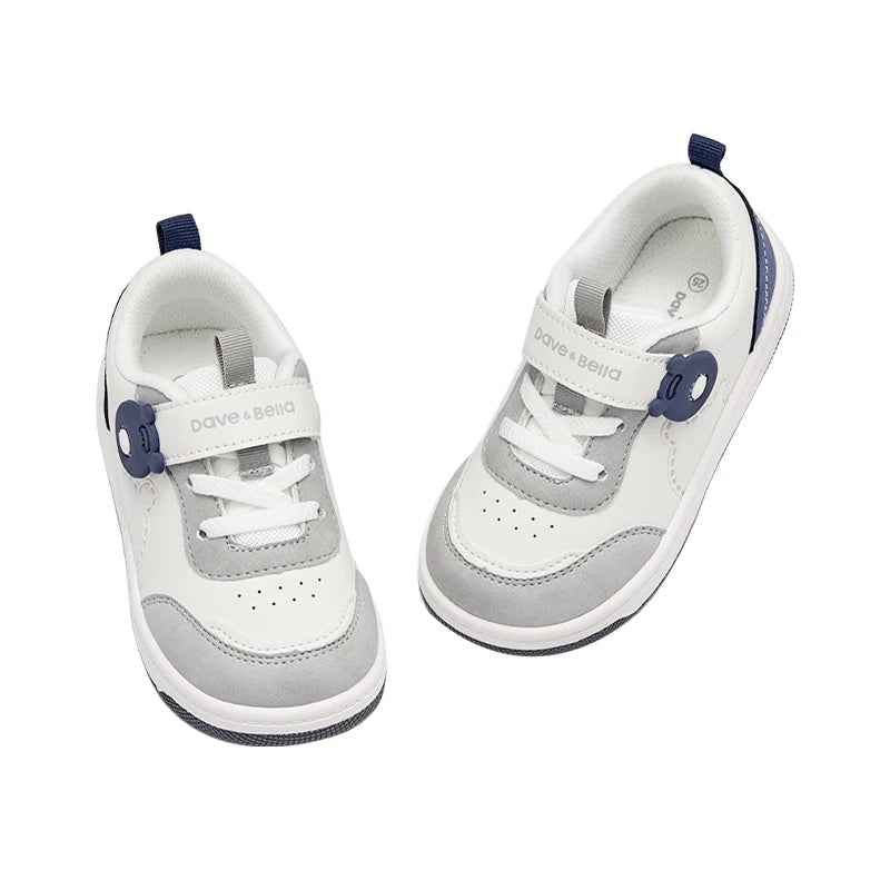 Dave Bella Kids Sports Shoes For Boys Casual Sneakers Spring Autumn Non Slip Girls Board Shoes Children Baby Shoes DB3241470