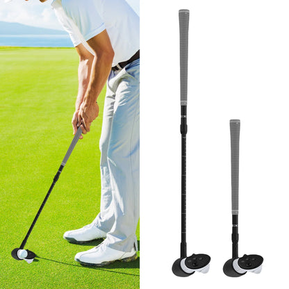 VR Golf Club Controller Extensions Non-Slip Realistic VR Golf Simulator Handle for Meta Quest 3S/Quest 3/Quest 2 Accessories