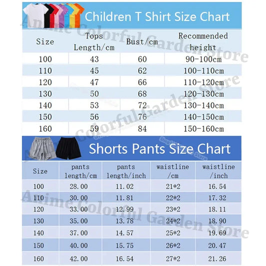 2pcs Spongebobs Squarepants Short Sleeved Shorts Set for Children