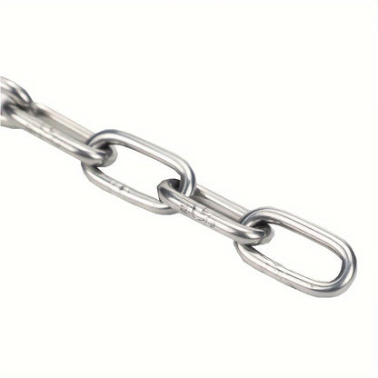 Chain, Hanging Chain, Lifting Chain, Clothes Drying Chain, Guardrail Anti-theft Chain, Stainless Steel Dog Chain