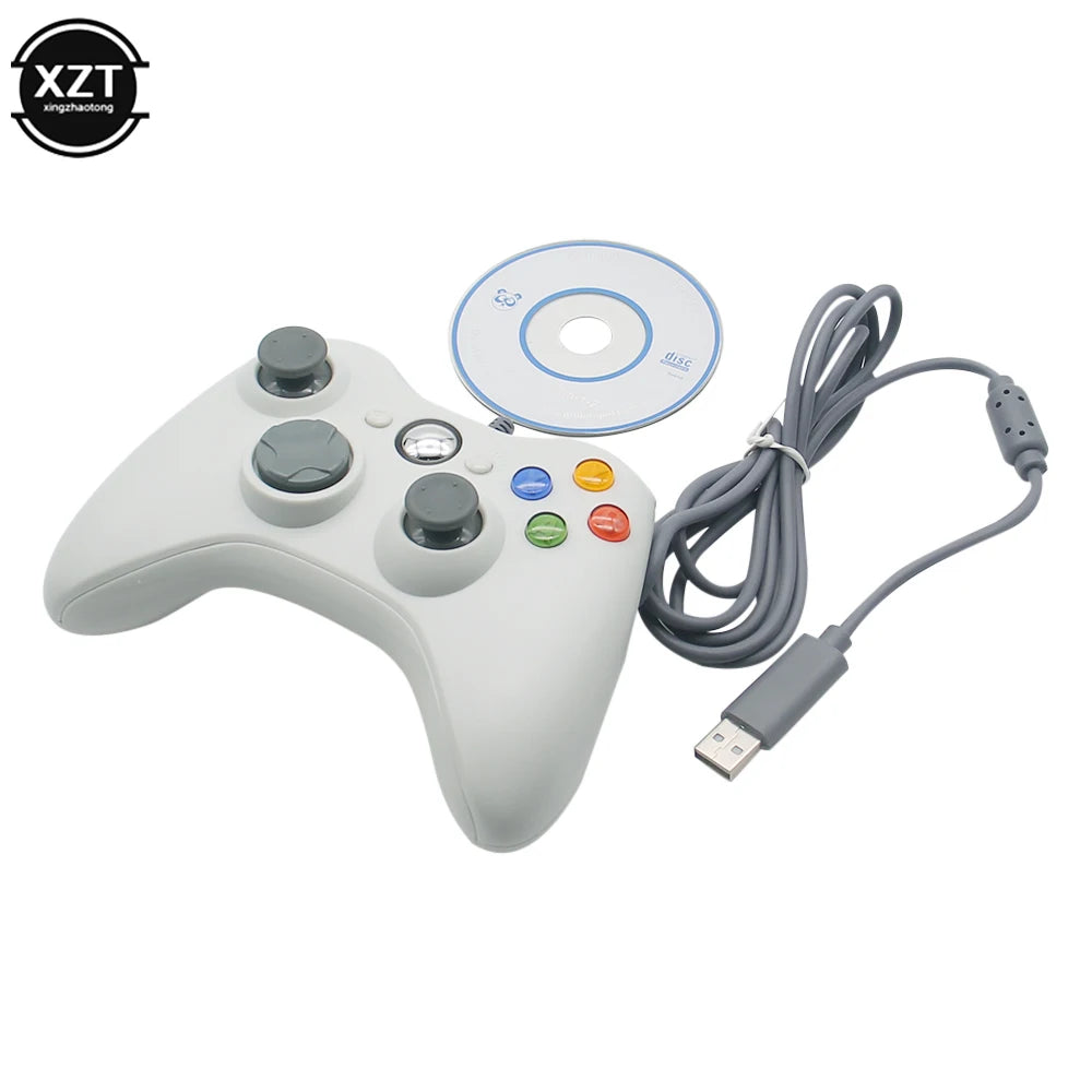 1Pcs USB Wired Vibration Gamepad Joystick for PC Controller for Windows 7/8/10 Not for Xbox 360 Joypad with High Quality Gamepad