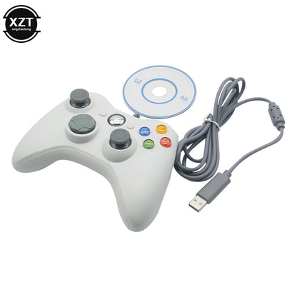 1Pcs USB Wired Vibration Gamepad Joystick for PC Controller for Windows 7/8/10 Not for Xbox 360 Joypad with High Quality Gamepad