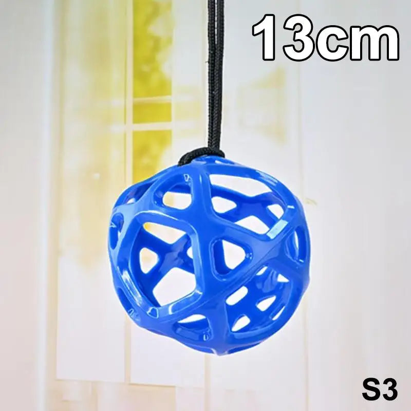 Hanging Hay Feeder Chew Resistant Horse Goat Sheep Toy Ball Stress Relief Outdoor Feeding