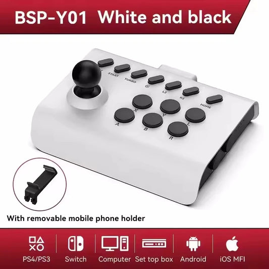 Arcade Gamepad Bluetooth Controller For Switch PS4 PS3 Mobile Android IOS iPhone PC TV Joystick Wireless Gaming Control Game Pad