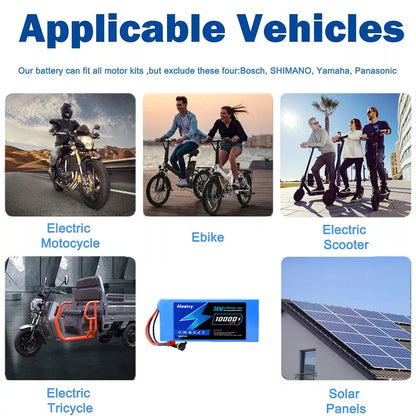 10S6P 36V 20000mAh Electric Scooter Lithium Battery 18650 Battery Pack 36V 20Ah Electric Scooter Electric Scooter Battery 42v
