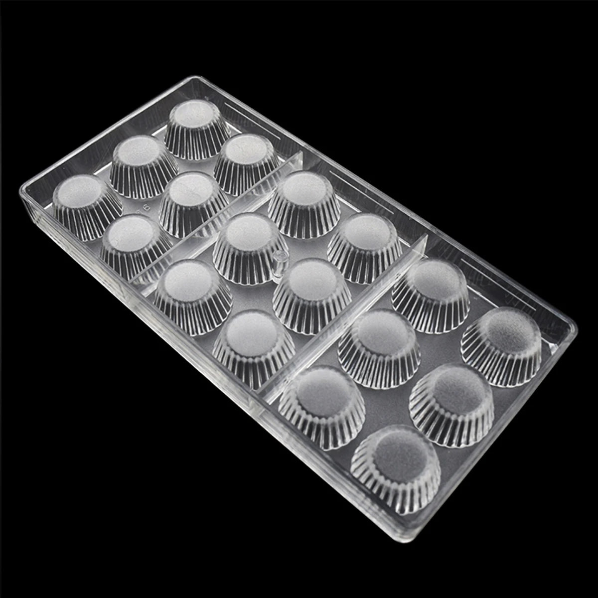 Chocolate Candy Mold Cupcake Shape Baking Polycarbonate Chocolate Molds Confectionery Bonbons Mould Baking Pastry Bakery Tools