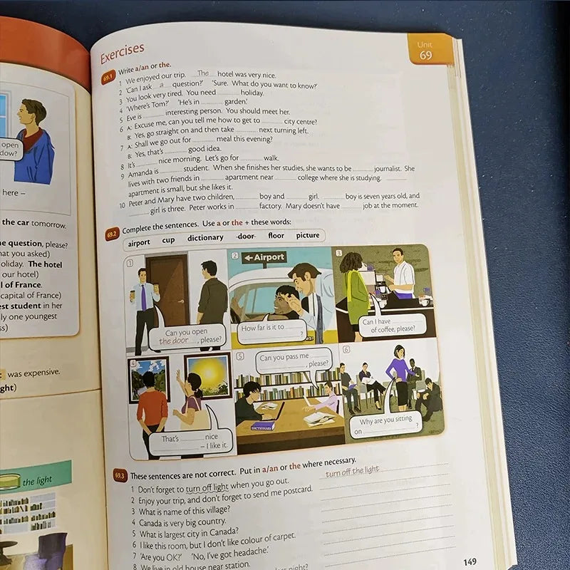 3Book Elementary English Grammar Advanced Essential English Grammar In Use English Test Preparation Exercises book is optional