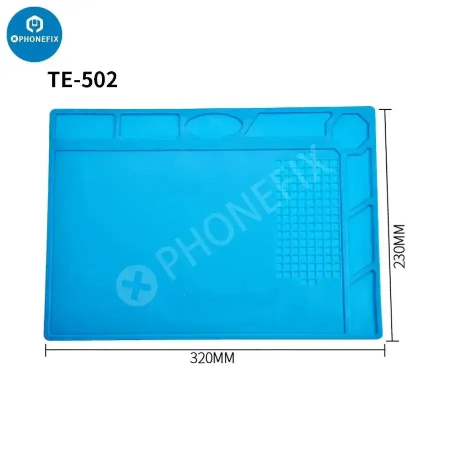 Antistatic ESD Soldering Silicone Mat Heat Resistant Insulation Work Mat Soldering Station Kit Repair Pad Maintenance Platform