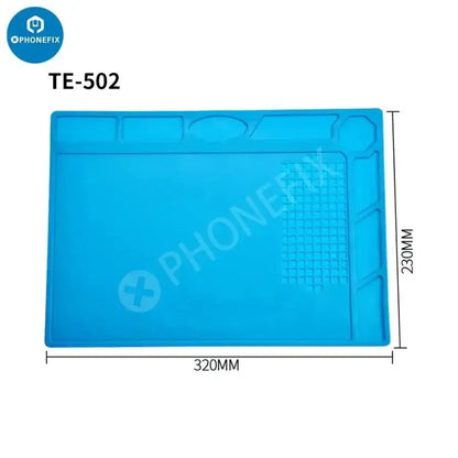 Antistatic ESD Soldering Silicone Mat Heat Resistant Insulation Work Mat Soldering Station Kit Repair Pad Maintenance Platform