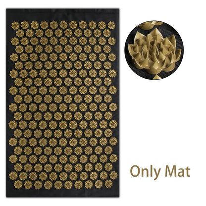 Acupressure Yoga Mat Kuznetsov's Applicator Cushion Sensi Massage Body Needles With Spikes Pillow Foot Massager Fitness Pilates