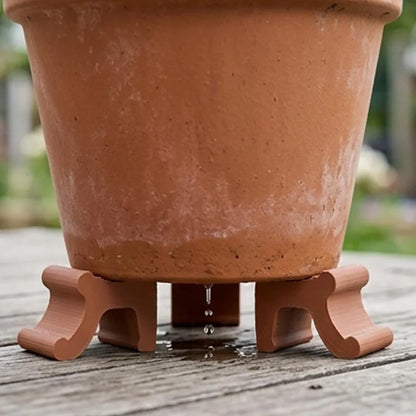 3/12PCS Garden Plant Flower Pot Foot Stands Flowerpot Foot Pad Plant Potted Holder Indoor Outdoor Garden Plant Pot Base Tray