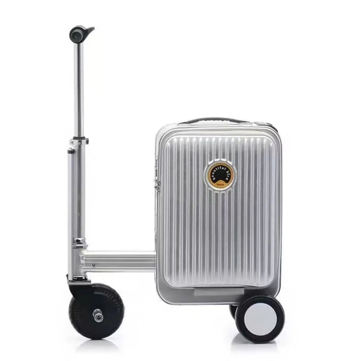 Electric Luggage with Smart Reverse and Forward Function for Walking, Riding, Traveling Trolley Case with Electric Driving