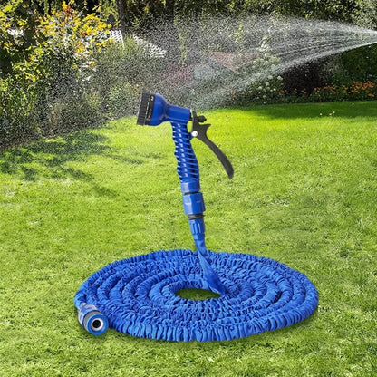  1 Piece Garden Sprinkling Hose With Spray Gun, Portable Sturdy Garden Watering Hose, For Vehicle Washing & Lawn Watering ﻿