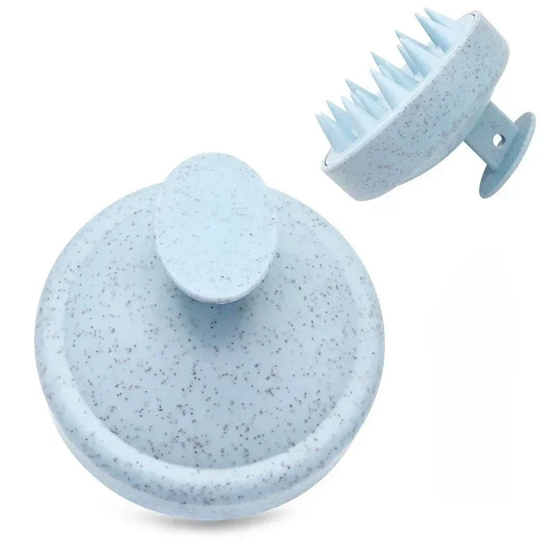 Silicone Shampoo Scalp Hair Massager Head Body Scalp Massage Brush Shampoo Massage Comb Massage Scalp Acupuncture Point